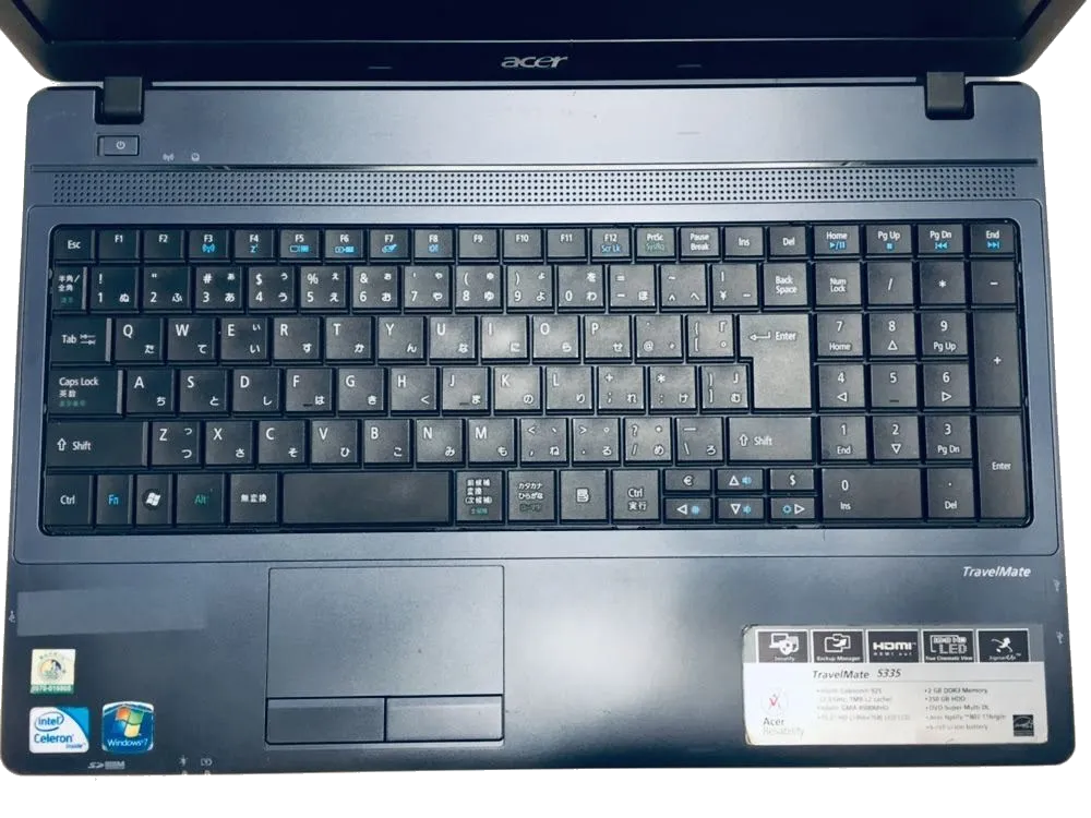 Настройка BIOS Acer TravelMate 5335